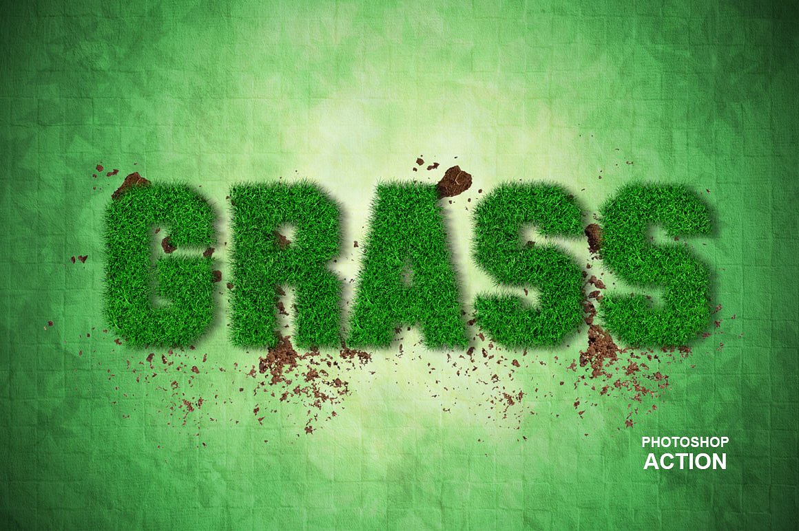 "Grass" экшен для Фотошопа