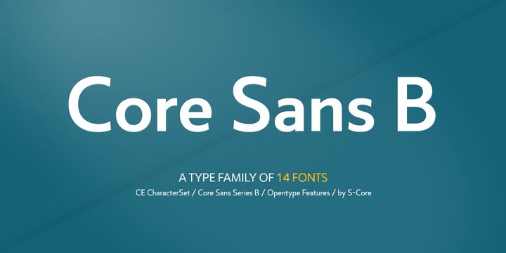 Core Sans B