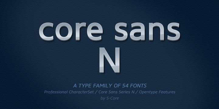 Core Sans N