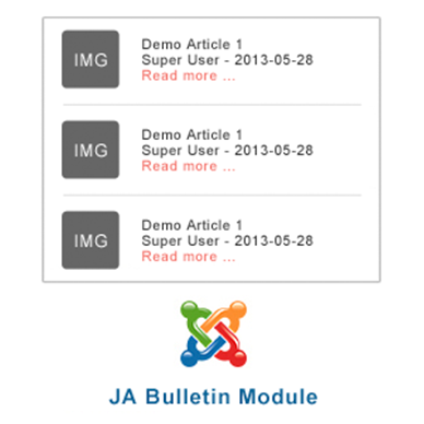 JA Bulletin Module