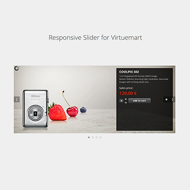 Responsive Slider for Virtuemart