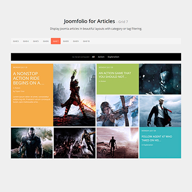 Joomfolio for Articles