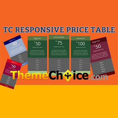 TC Price Table