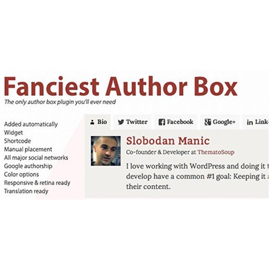 Fanciest Author Box 