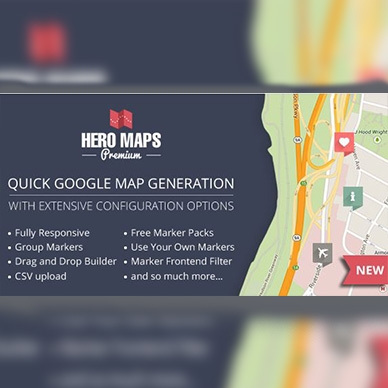 Hero Maps Premium Responsive Google Maps Plugin