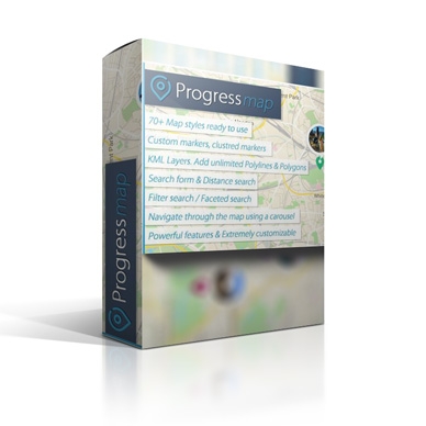 Progress Map WordPress Plugin + Addons