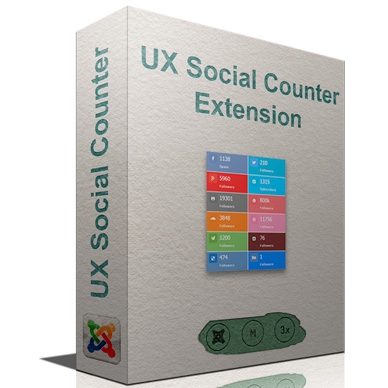 JUX Social Counter Extension