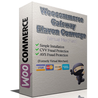Woocommerce Elavon Converge (formerly VM) payment gateway