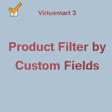 Product Filter by Custom Fields