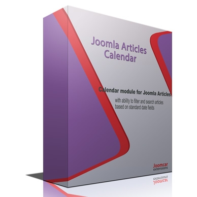 Joomla Articles Calendar