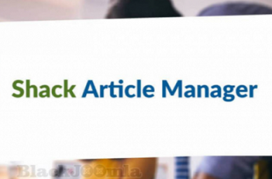 Shack Article Manager