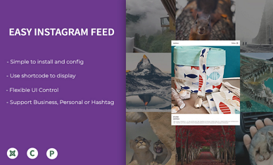 JUX Easy Instagram Feed