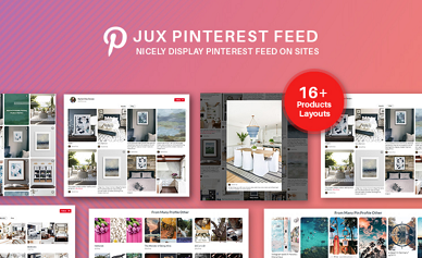 JUX Pinterest Feed