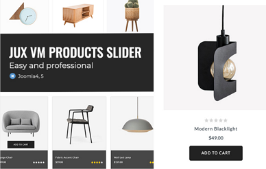 JUX VM Products Slider