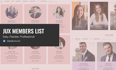 JUX Members List